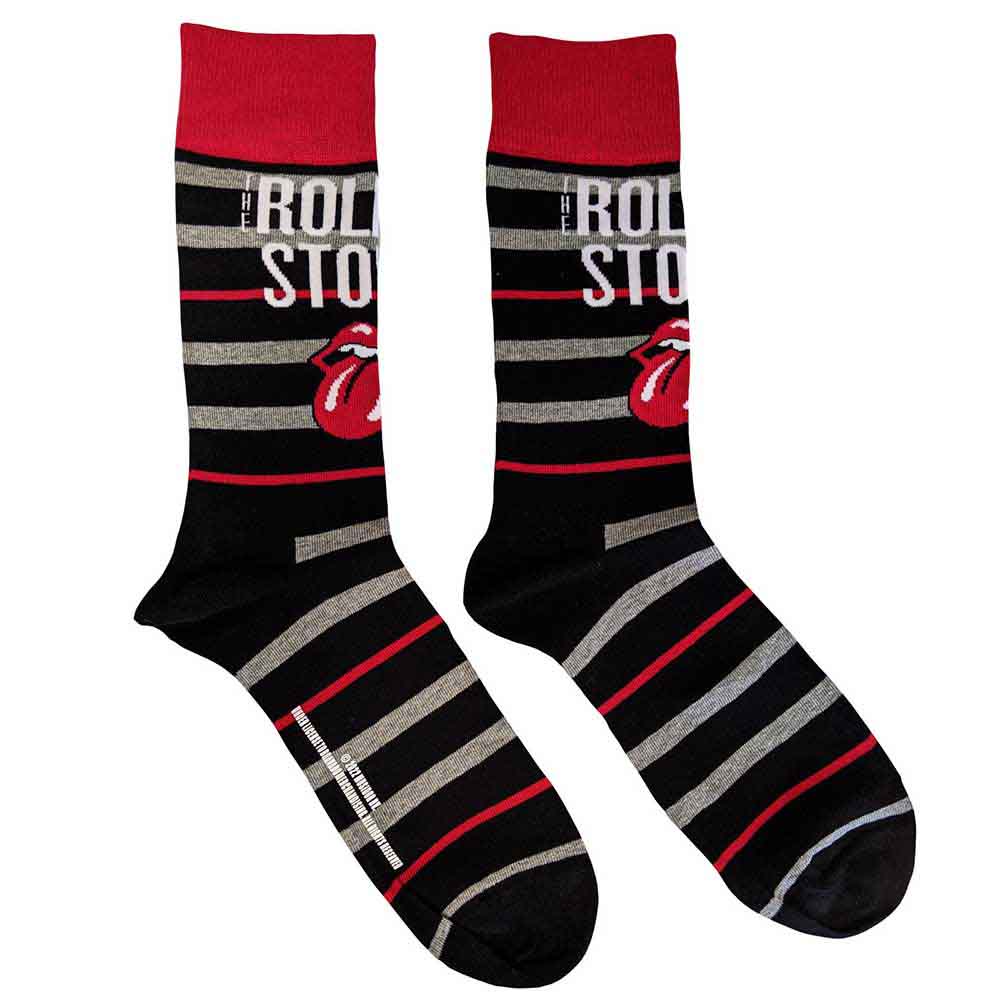 The Rolling Stones | Logo & Tongue - Socks Black