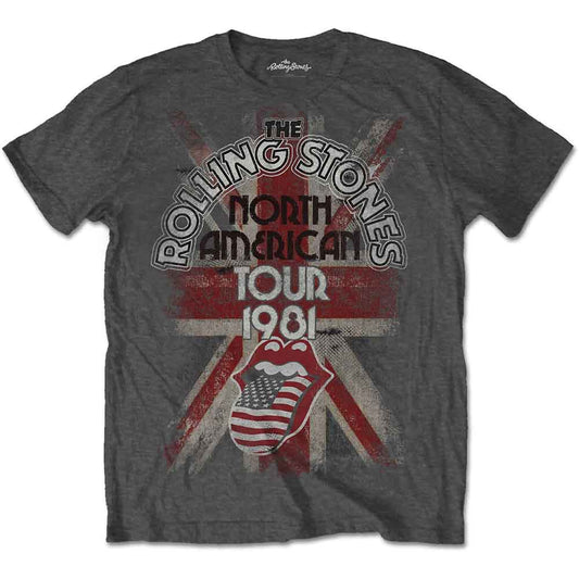 The Rolling Stones | North American Tour 1981 - T-Shirt Grey