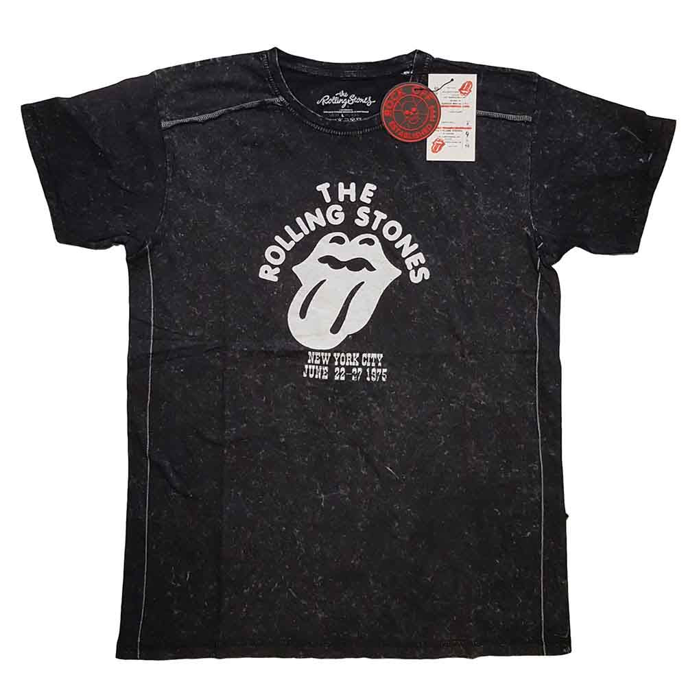 The Rolling Stones | NYC '75 - T-Shirt Black