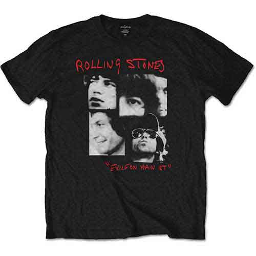 The Rolling Stones | Photo Exile - T-Shirt Black