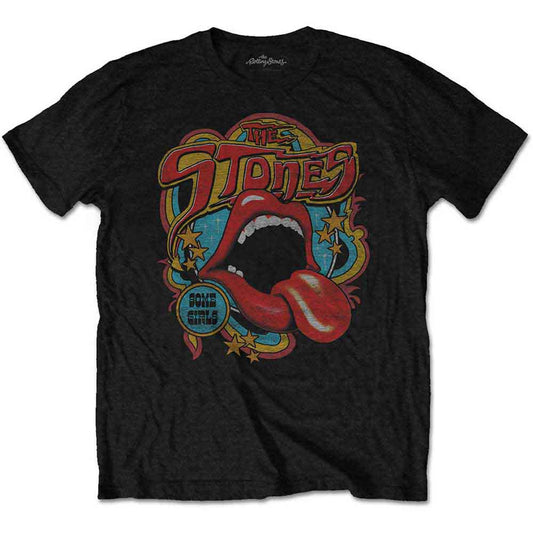 The Rolling Stones | Retro 70s Vibe - T-Shirt Black