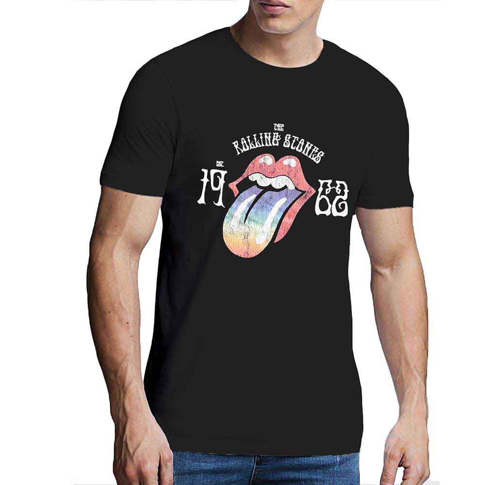 The Rolling Stones | Sixty Rainbow Tongue '62 - Black
