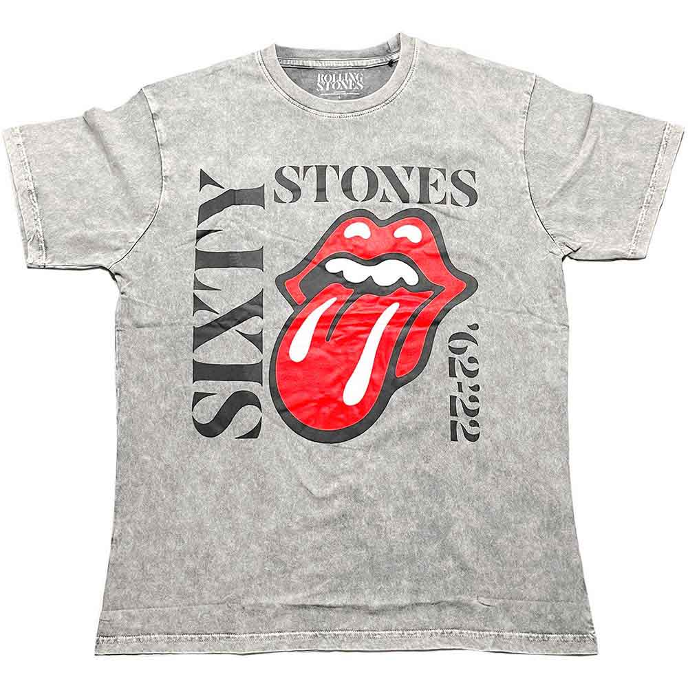 The Rolling Stones | Sixty Vertical - T-Shirt Grey