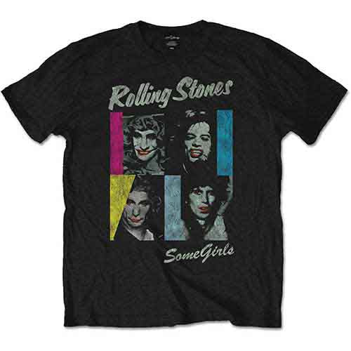The Rolling Stones | Some Girls - T-Shirt Black