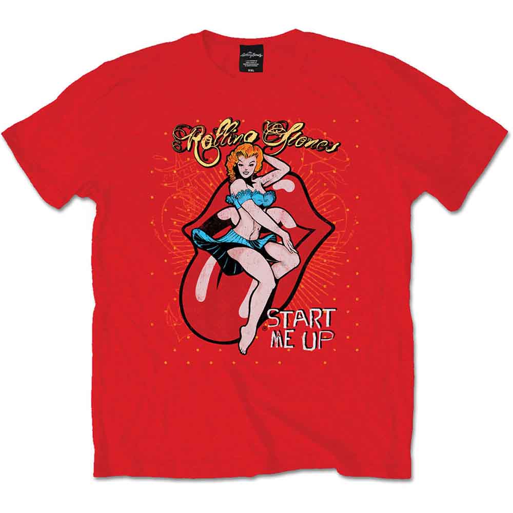 The Rolling Stones | Start me up - T-Shirt Red
