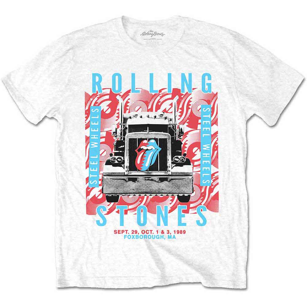 The Rolling Stones | Steel Wheels - T-Shirt White
