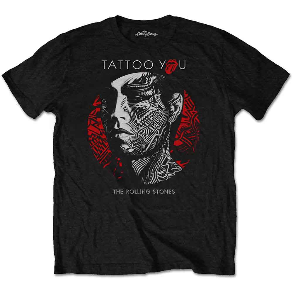 The Rolling Stones | Tattoo You Circle - T-Shirt Black
