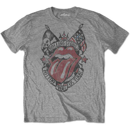The Rolling Stones | Tattoo You US Tour - T-Shirt Grey