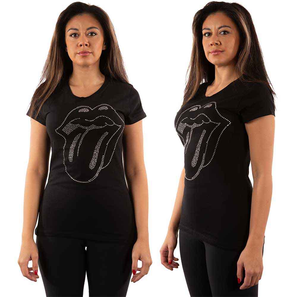 The Rolling Stones | Tongue - T-Shirt Black
