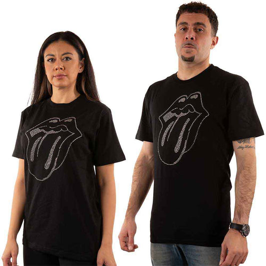 The Rolling Stones | Tongue - T-Shirt Black
