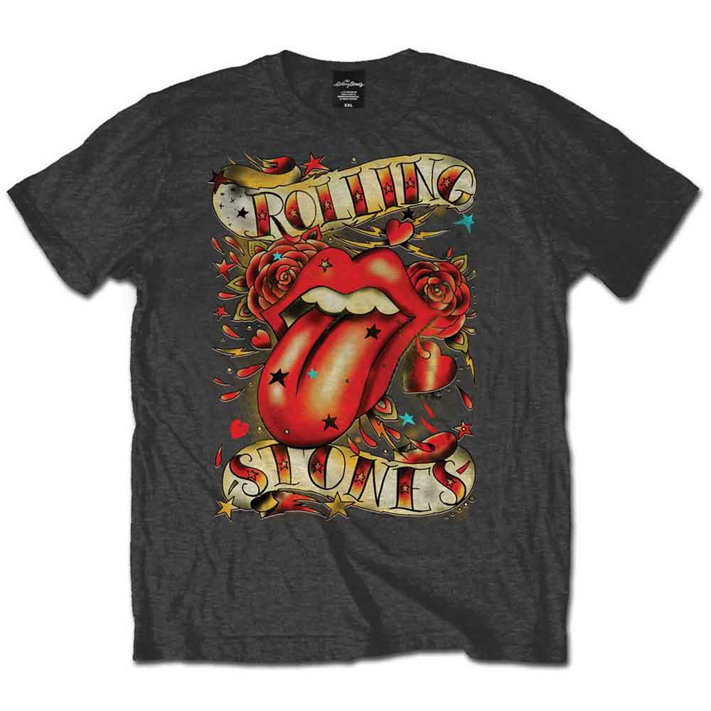 The Rolling Stones | Tongues & Stars - T-Shirt Brown