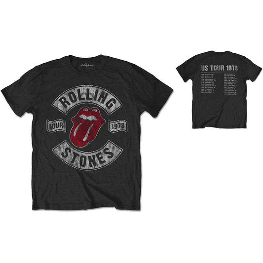 The Rolling Stones | US Tour 1978 - T-Shirt Black