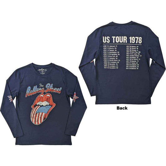 The Rolling Stones | US Tour '78 - T-Shirt Blue