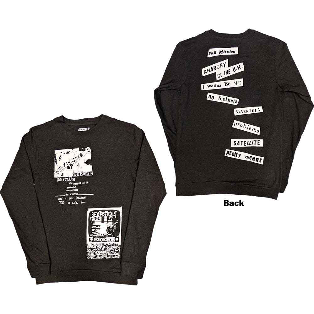 The Sex Pistols | 100 Club - T-Shirt Grey