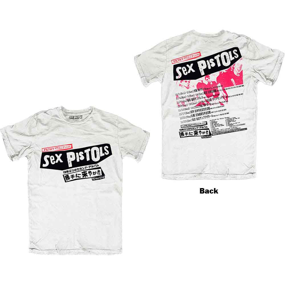 The Sex Pistols | Filthy Lucre Japan - White