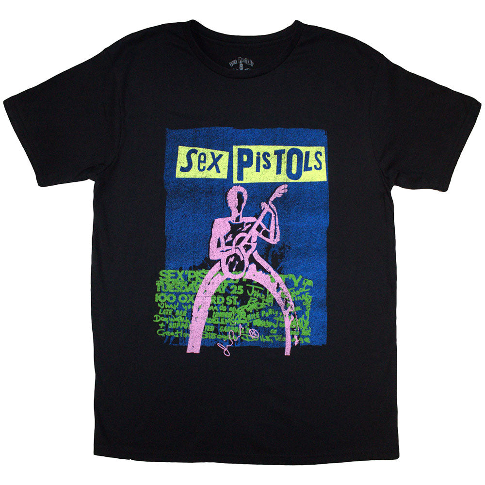 The Sex Pistols | Guitar Cartoon - Black