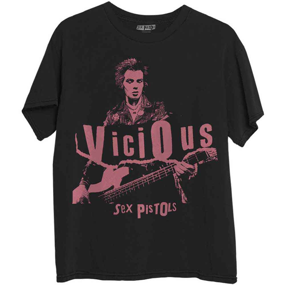The Sex Pistols | Sid Photo - T-Shirt Black