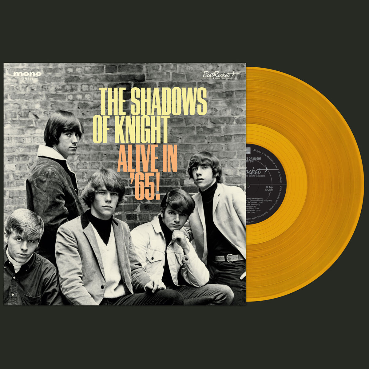 The Shadows Of Knight | Alive In '65! (GOLD VINYL) - Vinyl
