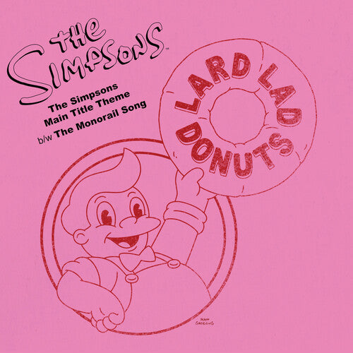 The Simpsons | Main Title Theme / The Monorail Song [Die-Cut 10" Single] - Vinyl