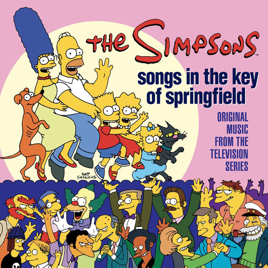 The Simpsons | Songs In The Key Of Springfield (Original Music From The Television Series) [Canary Yellow/Baby Pink] [2LP] - Vinyl