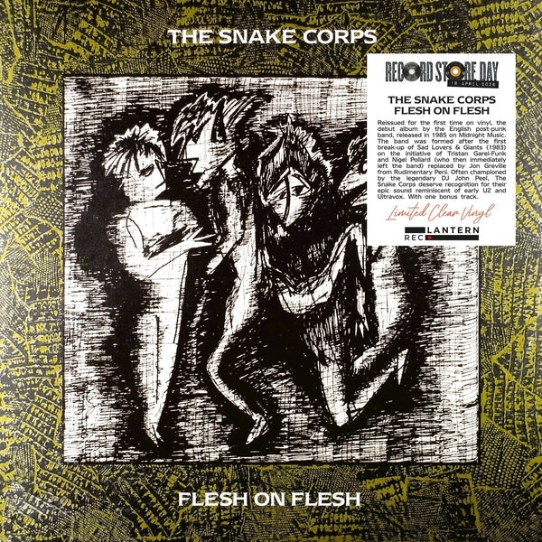 The Snake Corps | Flash On Flash (Clear Vinyl) [LP] - Vinyl
