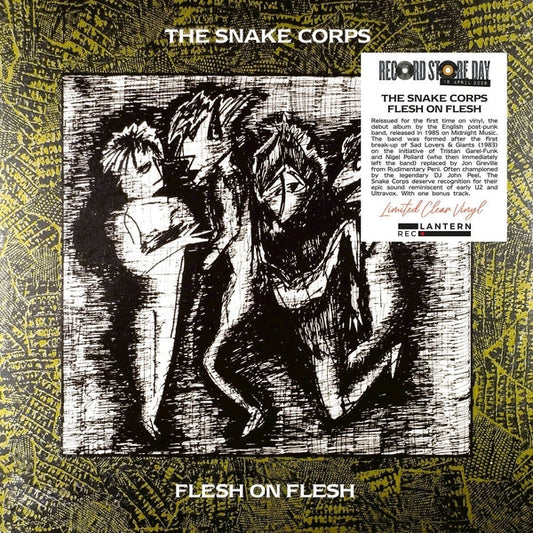The Snake Corps | Flash On Flash (Clear Vinyl) [LP] - Vinyl