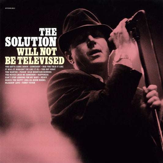 THE SOLUTION | Will Not Be Televised - Vinyl