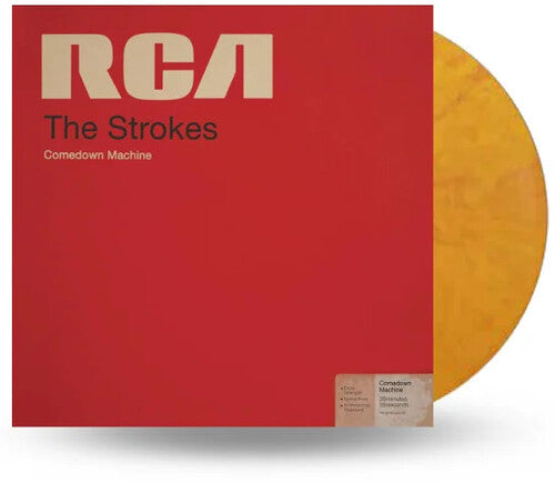 The Strokes | Comedown Machine (Limited Edition, Red & Yellow Marble Colored Vinyl) - Vinyl