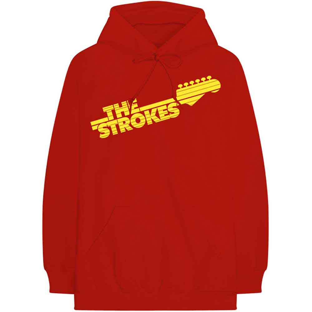 The Strokes | Guitar Fret Logo - Sweatshirt Red