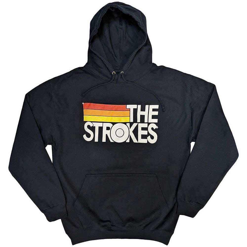 The Strokes | Logo & Stripes - Sweatshirt Blue