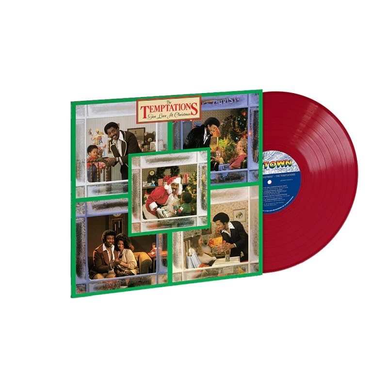 The Temptations | Give Love At Christmas [Apple Red Lp] - Vinyl