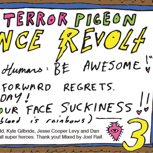 The Terror Pigeon Dance Revolt | Three Inches of Music Series - CD