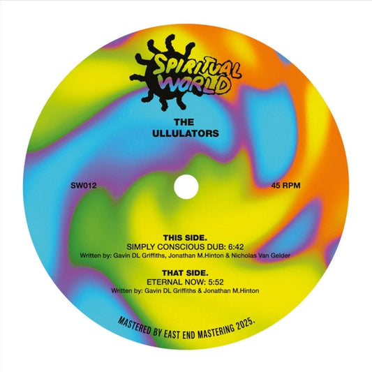 The Ullulators | Simply Conscious Dub/Eternal Now [12"] - Vinyl