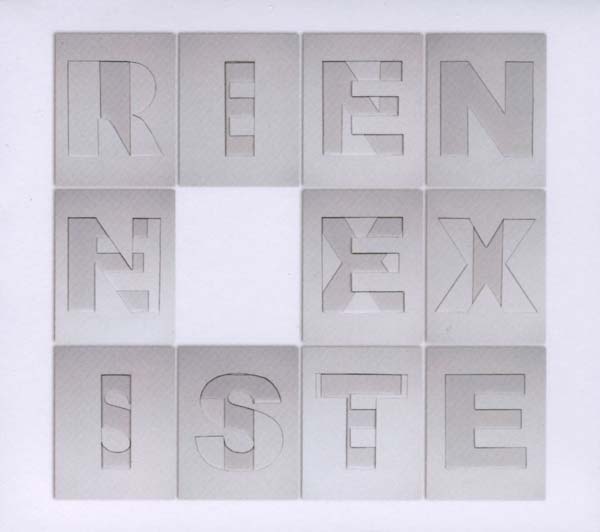 THE UNTIED KNOT | Rien N'existe - CD