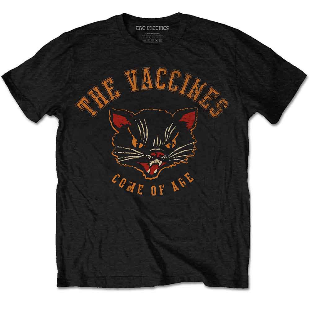 The Vaccines | Cat - T-Shirt Black