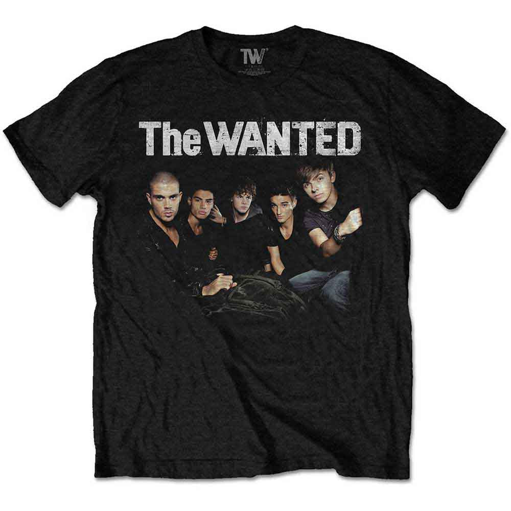 The Wanted | Retro - T-Shirt Black