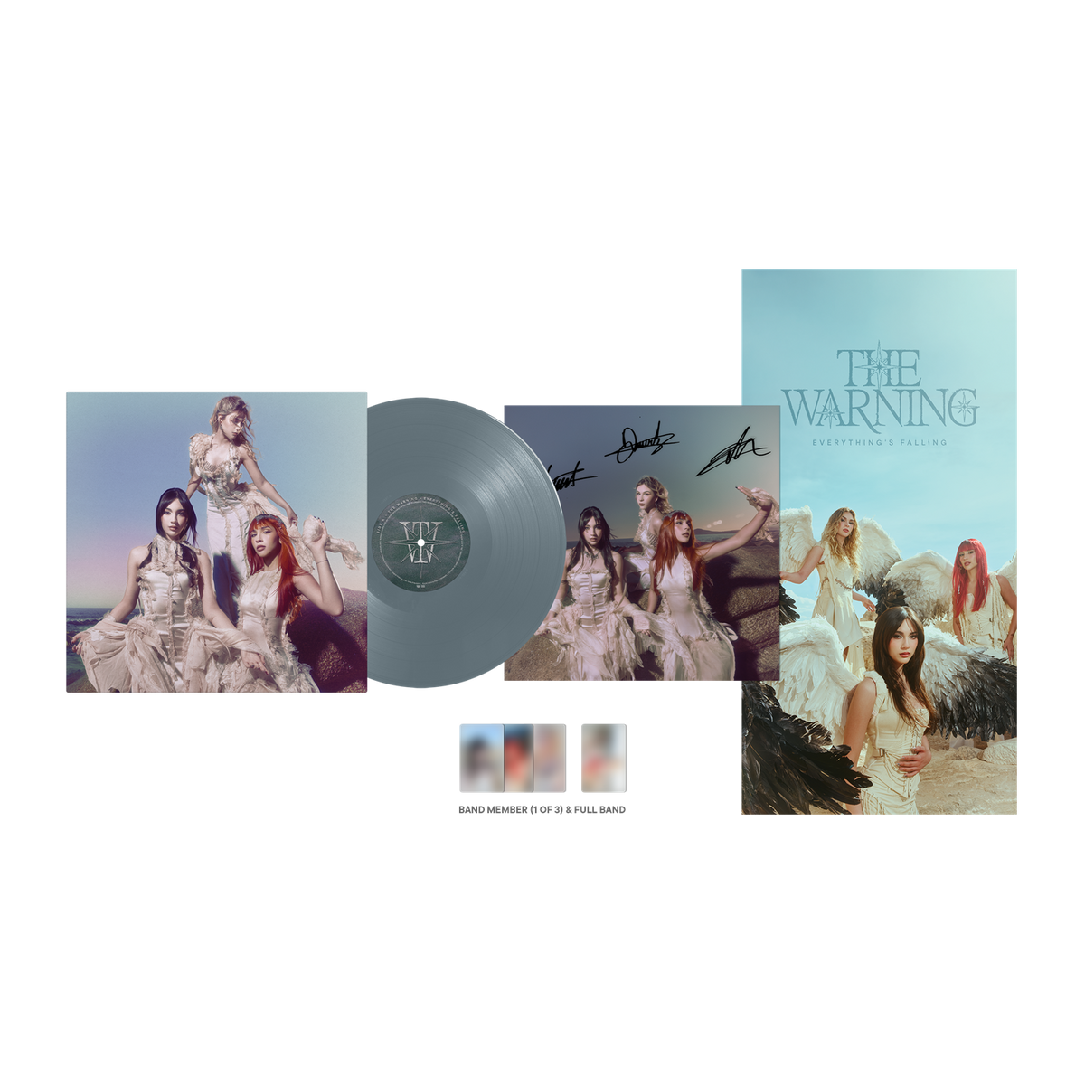 The Warning | Everything’s Falling (Indie Exclusive) [Deep Ocean Lp] [Signed Insert/Alt Cover] - Vinyl