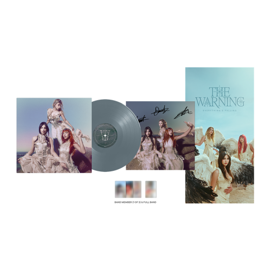 The Warning | Everything’s Falling (Indie Exclusive) [Deep Ocean Lp] [Signed Insert/Alt Cover] - Vinyl