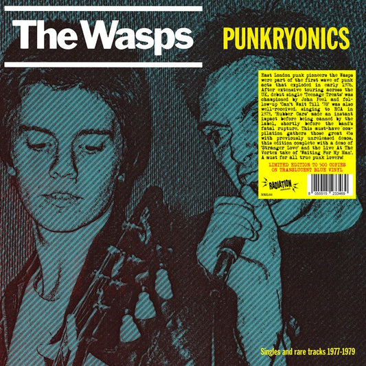 THE WASPS | Punkryonics: Singles & Rare Tracks 1977-1979 (Blue Vinyl) - Vinyl