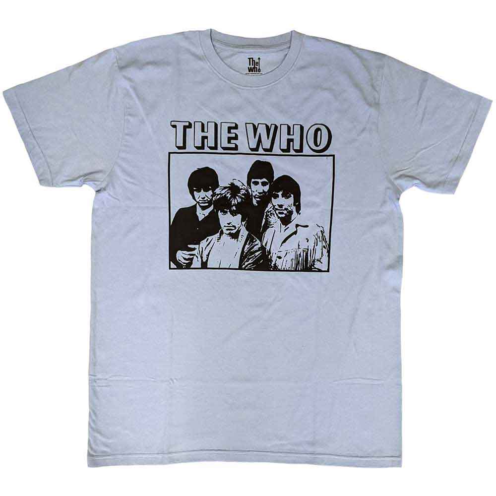 The Who | Band Photo Frame - T-Shirt Blue