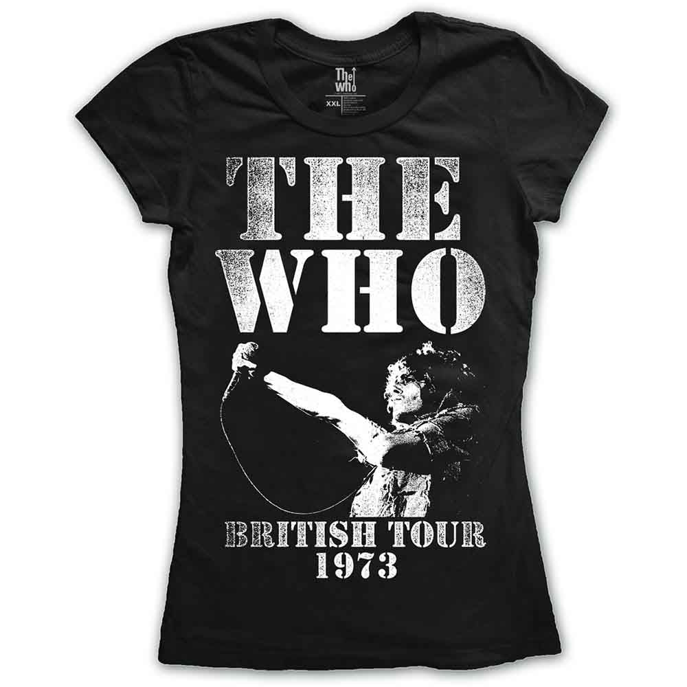 The Who | British Tour 1973 - T-Shirt Black