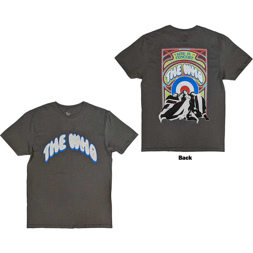 The Who | Flag Cartoon - Grey