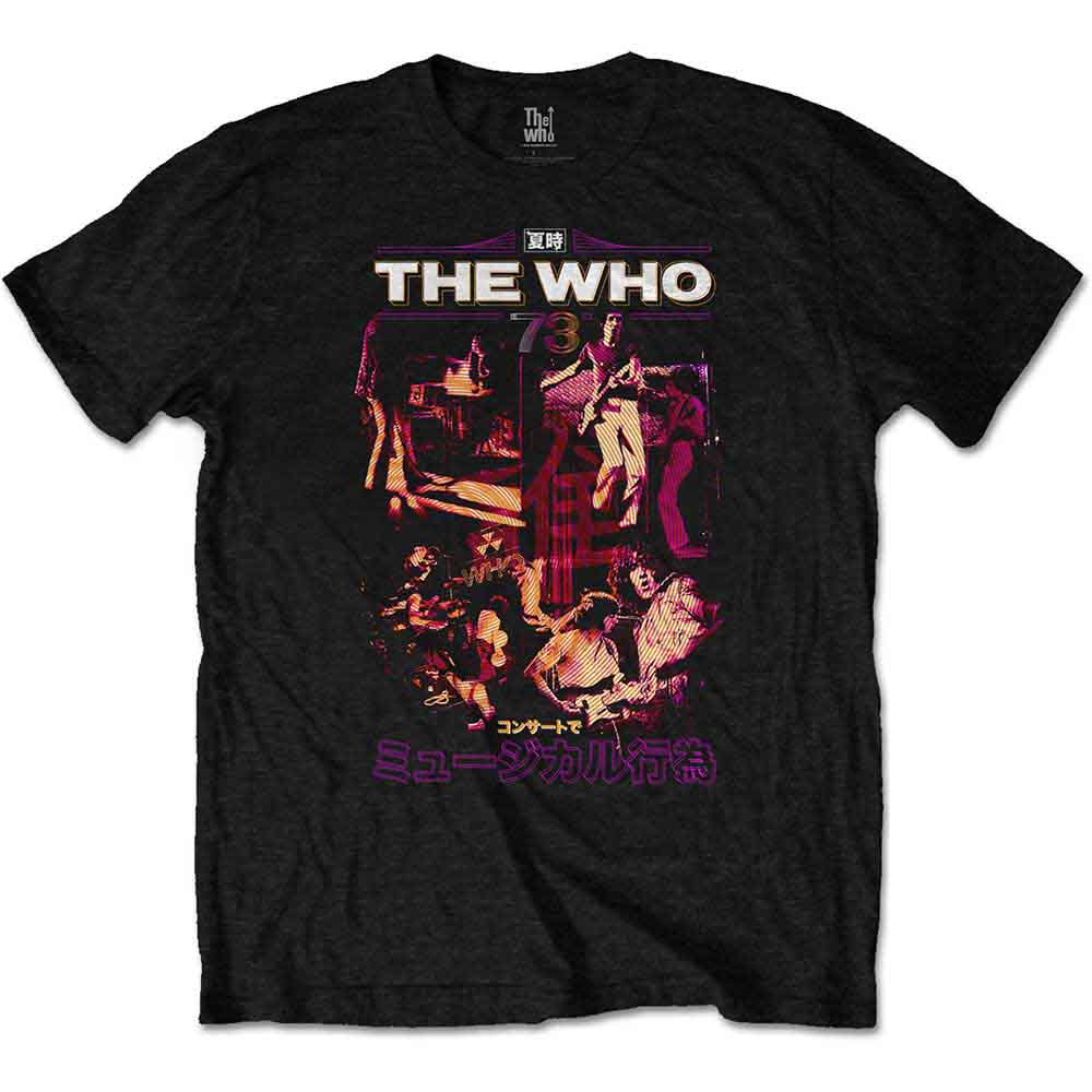 The Who | Japan '73 - T-Shirt Black