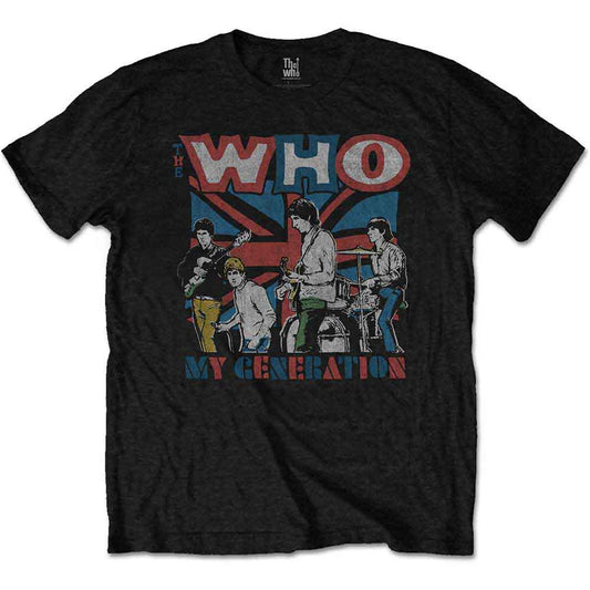 The Who | My Generation Sketch - T-Shirt Black