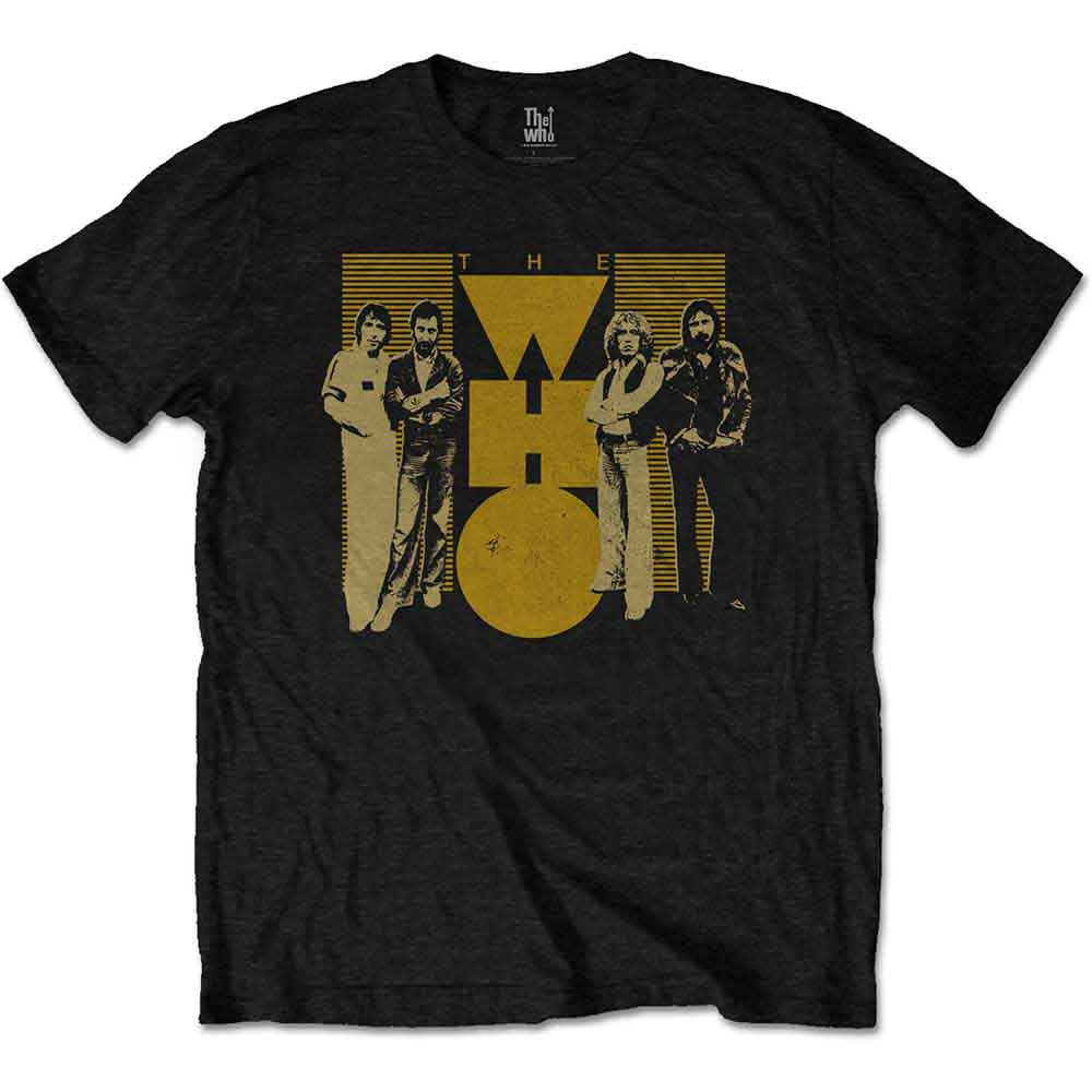 The Who | Yellow - T-Shirt Black