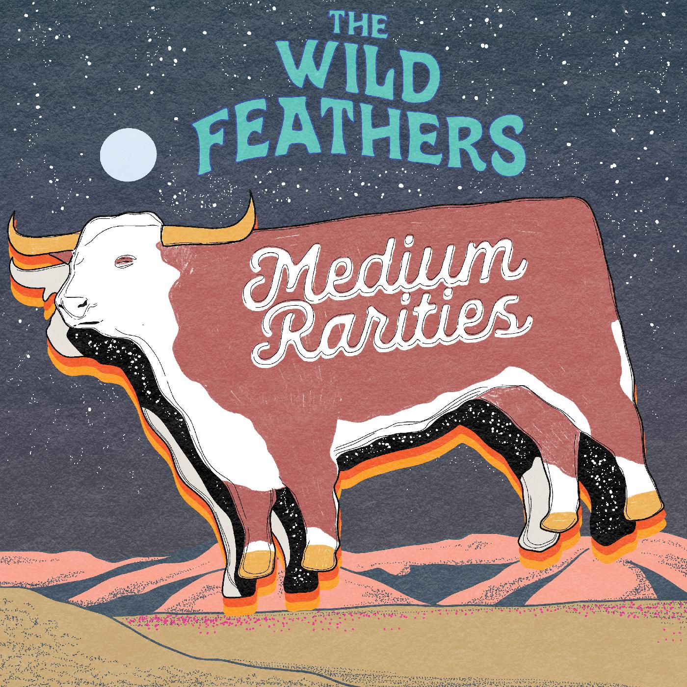 The Wild Feathers | Medium Rarities (DELUXE EDITION, ‚ÄúMEDIUM RARE MEAT‚Äù COLOR VINYL) - Vinyl