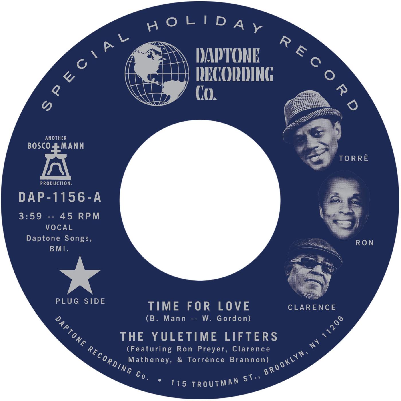 The Yuletime Lifters | Time for Love b/w Time for Love (Instrumental) - Vinyl