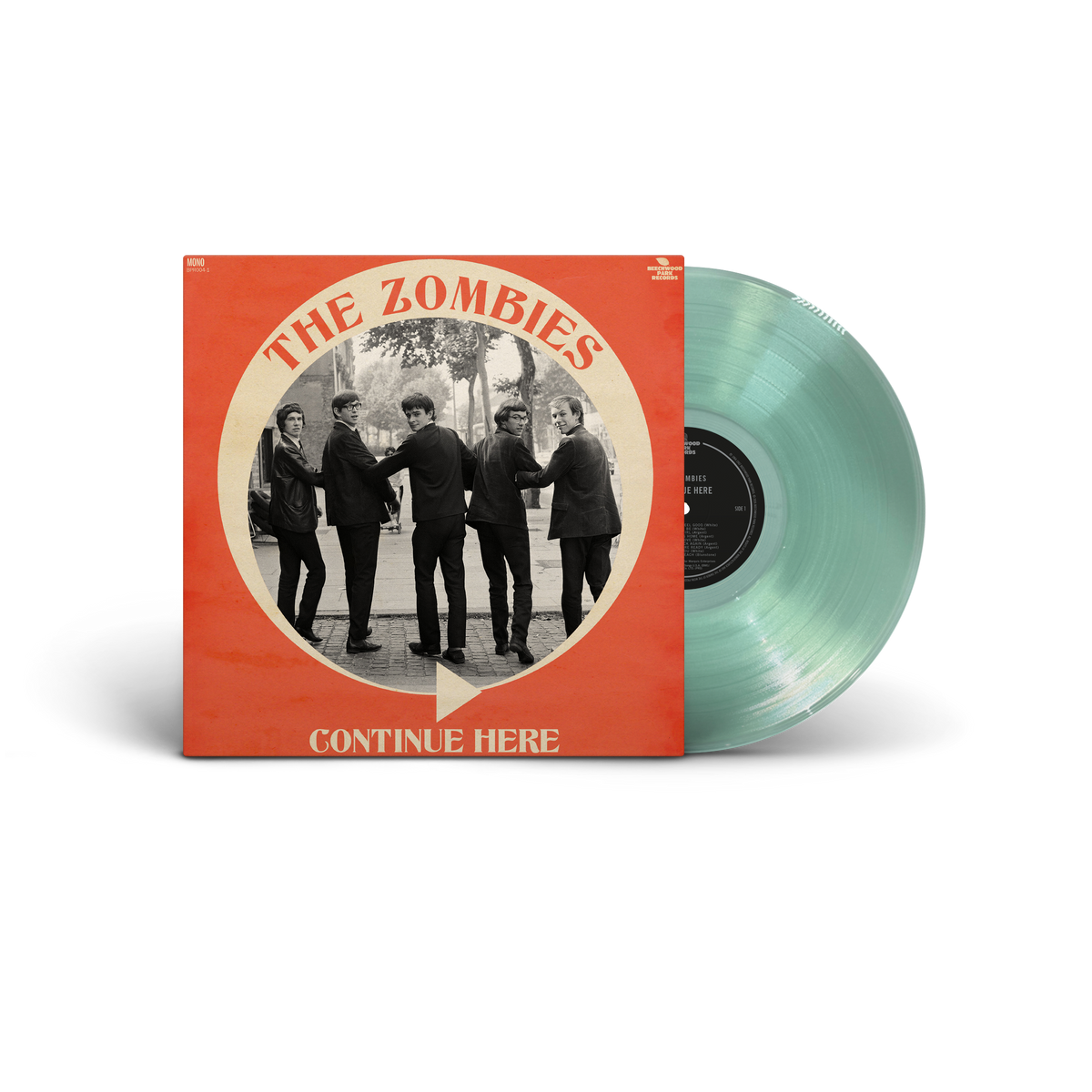 The Zombies | Continue Here (Mono Remastered) (Indie Exclusive) [Coke Bottle Clear Vinyl] - Vinyl