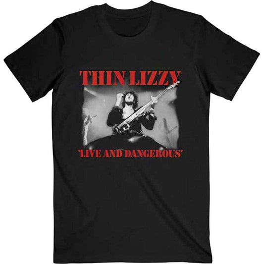 Thin Lizzy | Live & Dangerous - T-Shirt Black