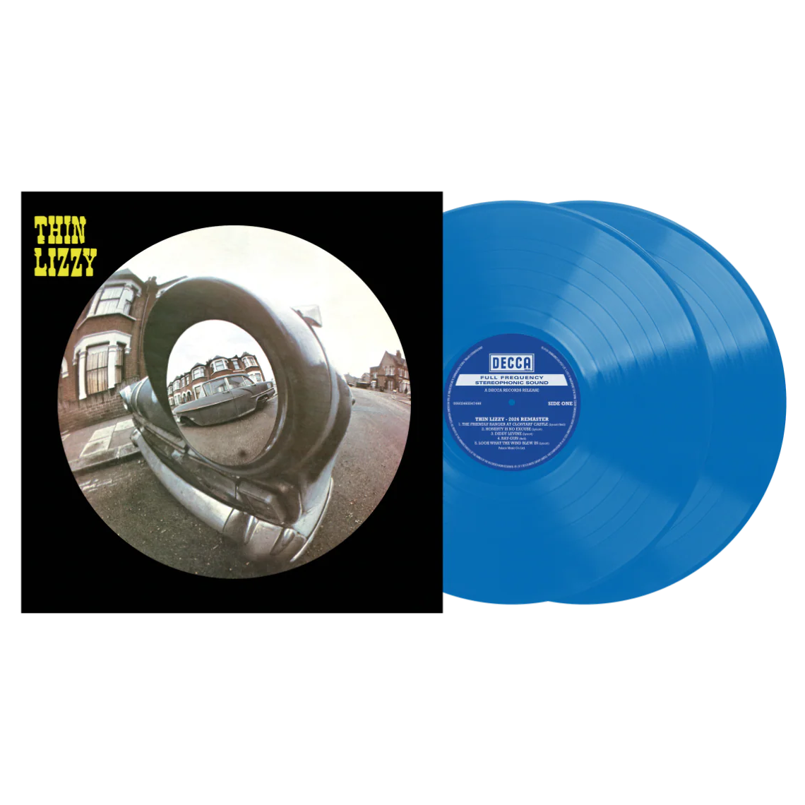 Thin Lizzy | Thin Lizzy (55th Anniversary Edition) (Limited Edition, Blue Colored Vinyl) (2 Lp's) - Vinyl